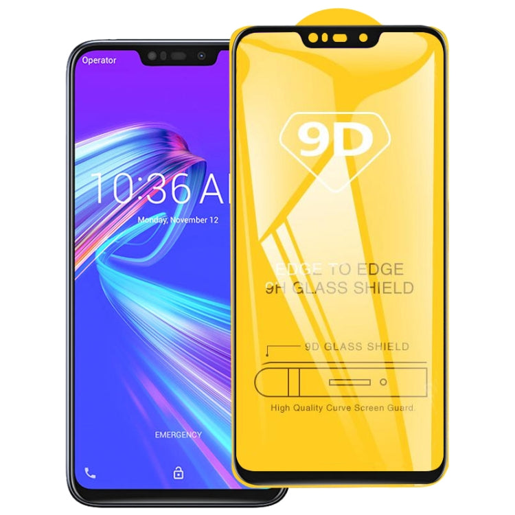 9D full-glue tempered glass screen guard film for curved smartphone screens