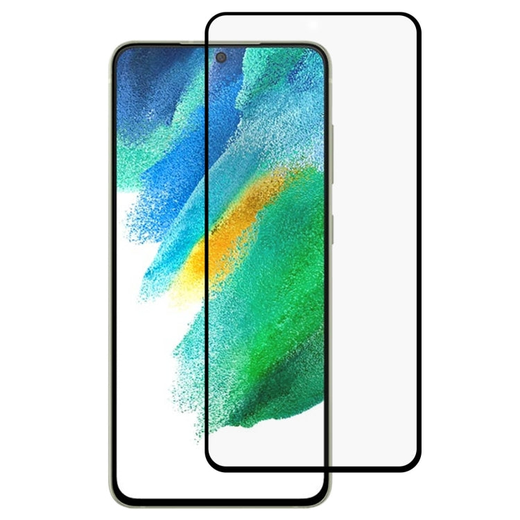 Full cover tempered glass screen protector with adhesive for smartphone display