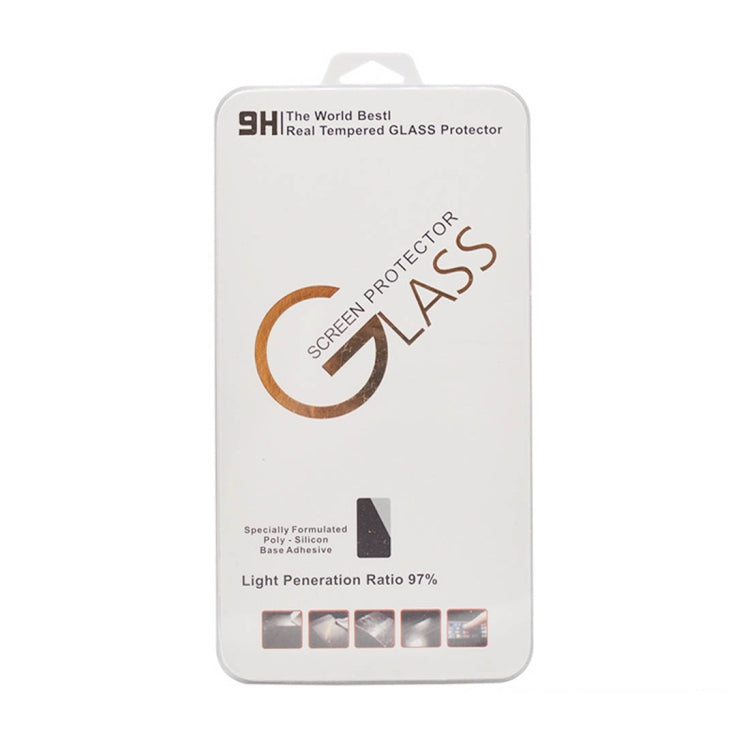Screen protector packaging for 9D tempered glass, labeled with 9H protection