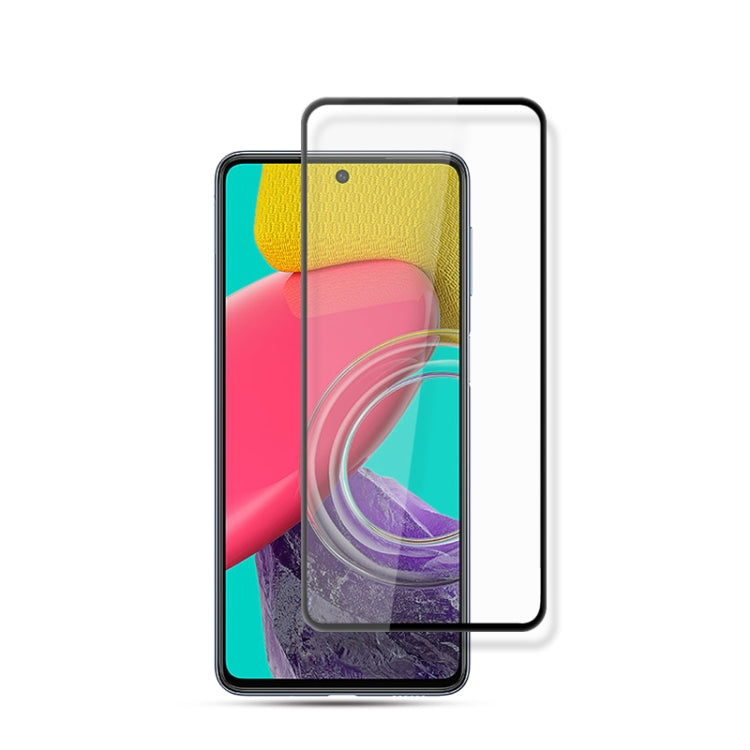 Tempered glass screen protector with full-coverage adhesive, clear fit for phone