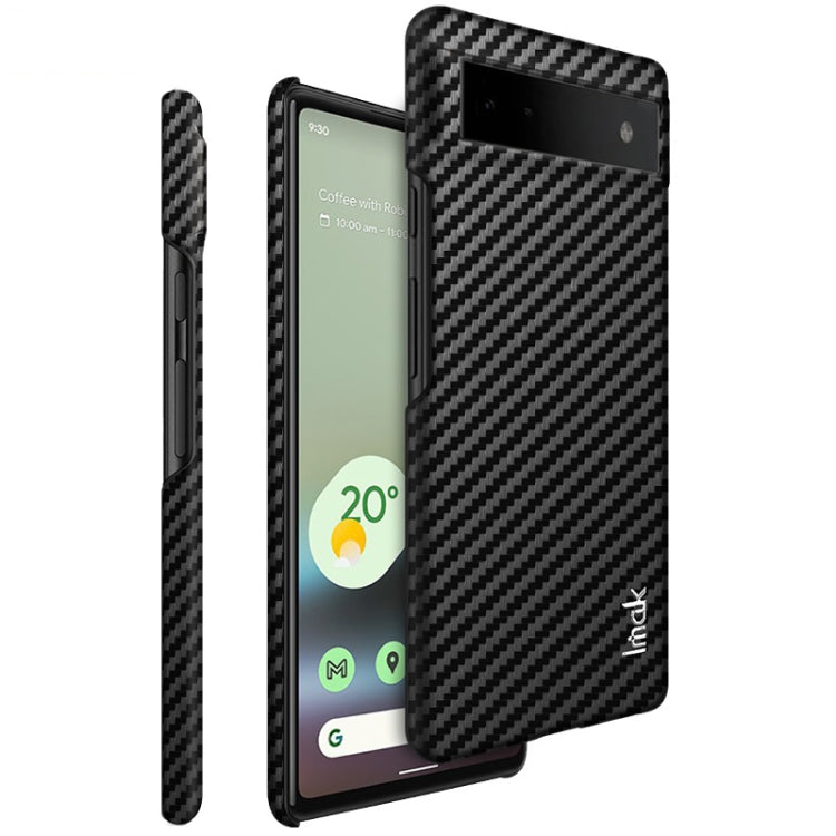 Carbon fiber pattern TPU phone case, black, side buttons and camera cutout visible