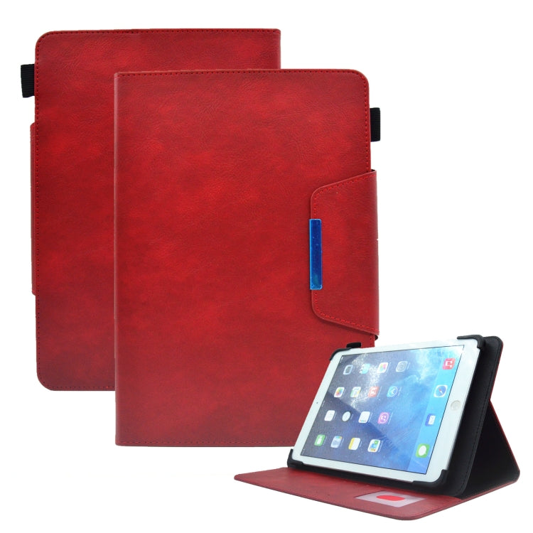Suede Cross Texture Magnetic Clasp Leather Tablet Case, For 8 inch, For 10 inch