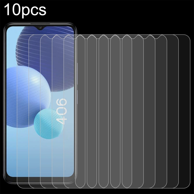 10-pack 2.5D tempered glass screen protector films for curved smartphone screens