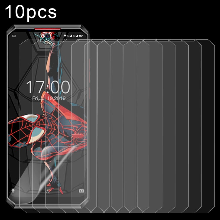 10-pack tempered glass screen protectors for phone display, anti-smudge and scratch