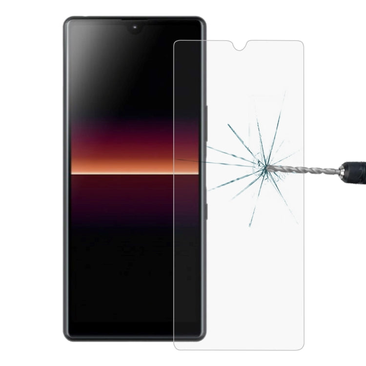 Tempered glass screen protector with clear panel and rounded 2.5D corners