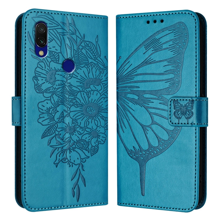 Embossed Butterfly Leather Phone Case, For Xiaomi Mi CC9e / Mi A3, For Xiaomi Redmi Note 7/Note 7S/Note 7 Pro, For Xiaomi Redmi 7