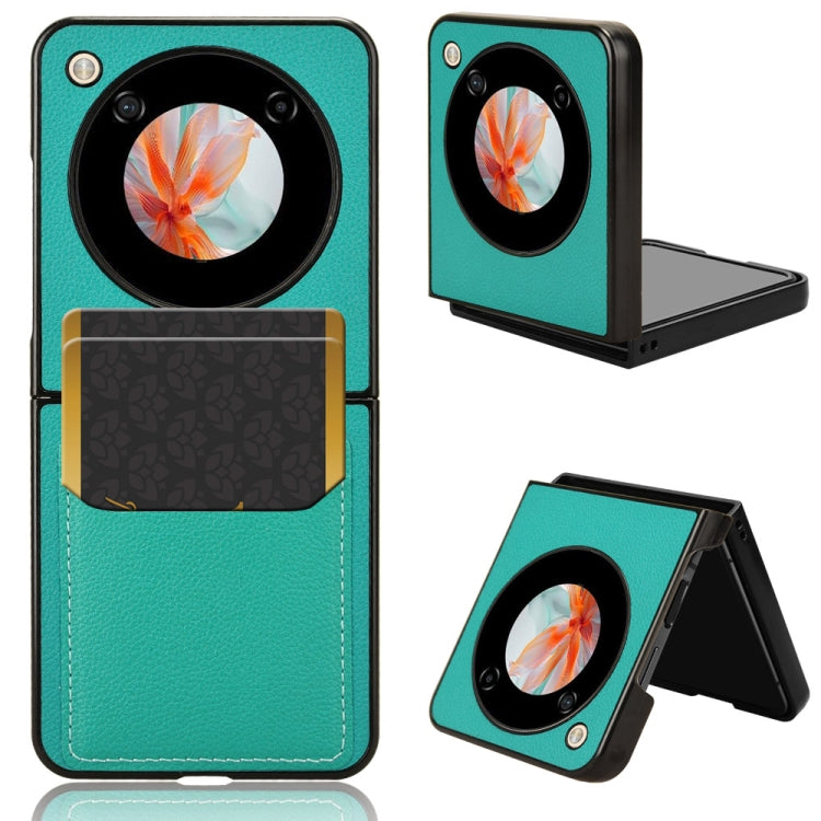 Litchi Texture Card Slots Back Cover Phone Case, For ZTE Nubia Fold, For ZTE nubia Flip2, For ZTE nubia Flip / Libero Flip