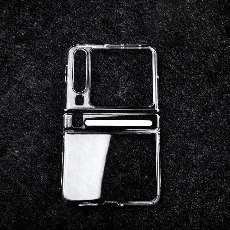 Transparent PC Axis Shockproof Phone Case, For Huawei Pura X Max, For Huawei Pura X