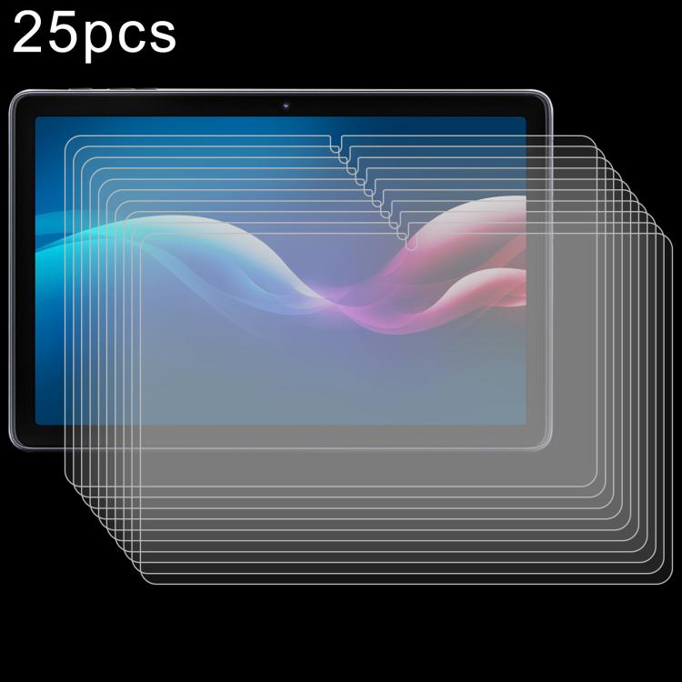 25pcs 9H 0.3mm Explosion-proof Tempered Glass Film, For Raemond M70 Tablet 11 inch, For Raemond K80 / K70 / K50 10.1 inch