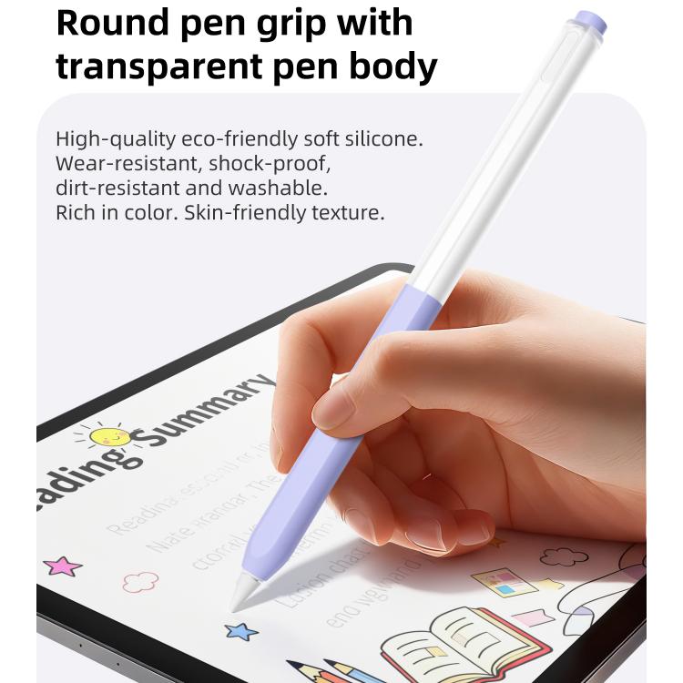 Stylus Pen Jelly Style Translucent Silicone Protective Case, For Xiaomi Focus Pen Pro