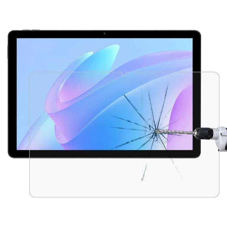 Explosion-proof tempered glass screen protector film for tablet, clear with crack-safe design