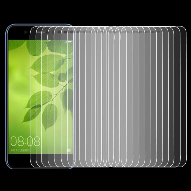 Stacked 50-pack tempered glass screen protectors for Huawei nova 2 Lite