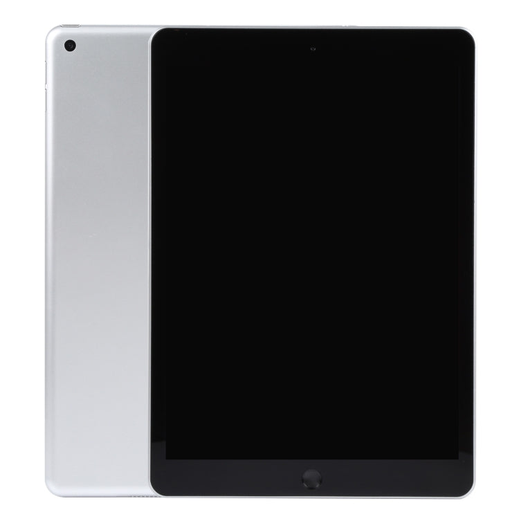 Tablet display dummy with overlapping white back and black screen