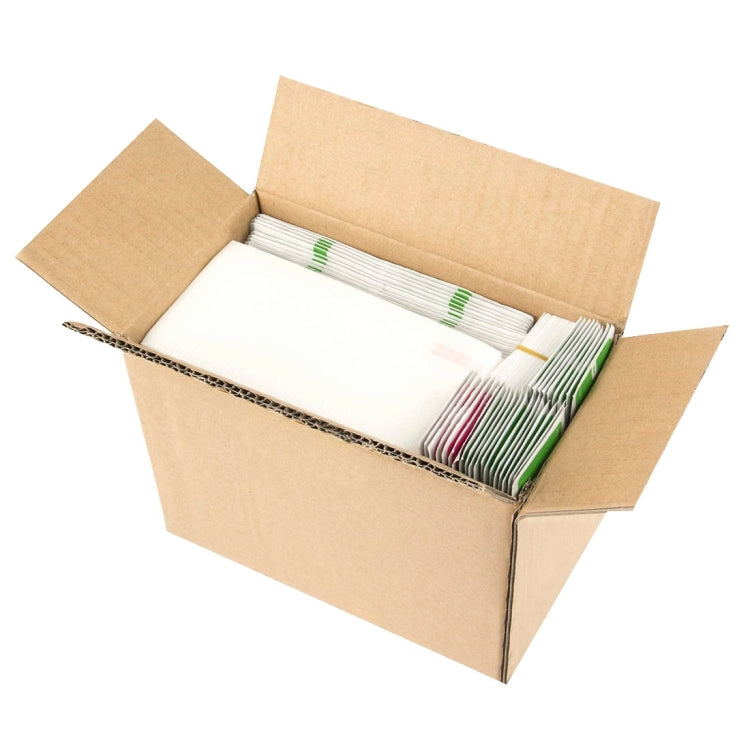 Boxed set of tempered glass screen protector films for phone screens