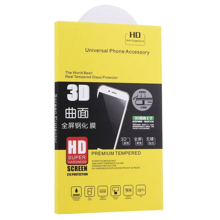 Retail box for 3D tempered glass screen protector accessory