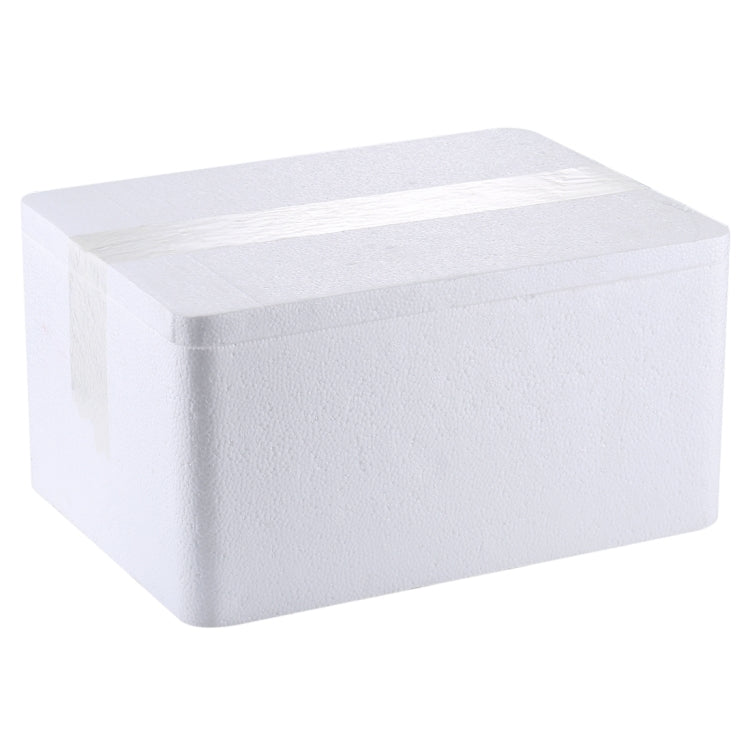 White foam packaging block for protecting screen protectors