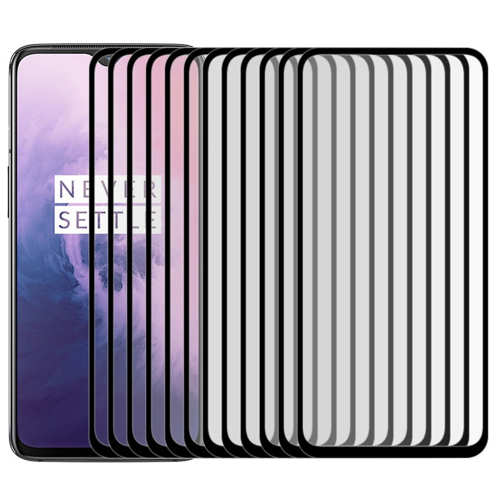 Curved edge tempered glass screen protector set, stacked multiple screen films