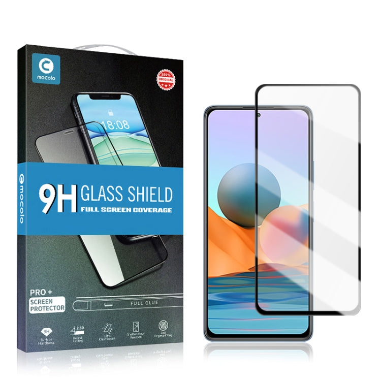 mocolo glass shield kit with retail box and clear tempered glass screen protector