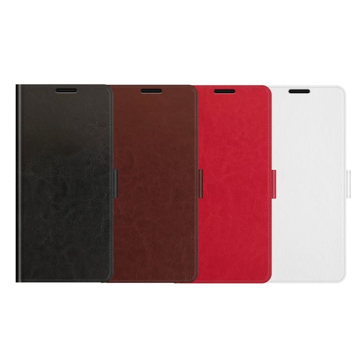 Flip wallet case for Redmi Note 10 Pro, assorted colors: black, brown, red, white