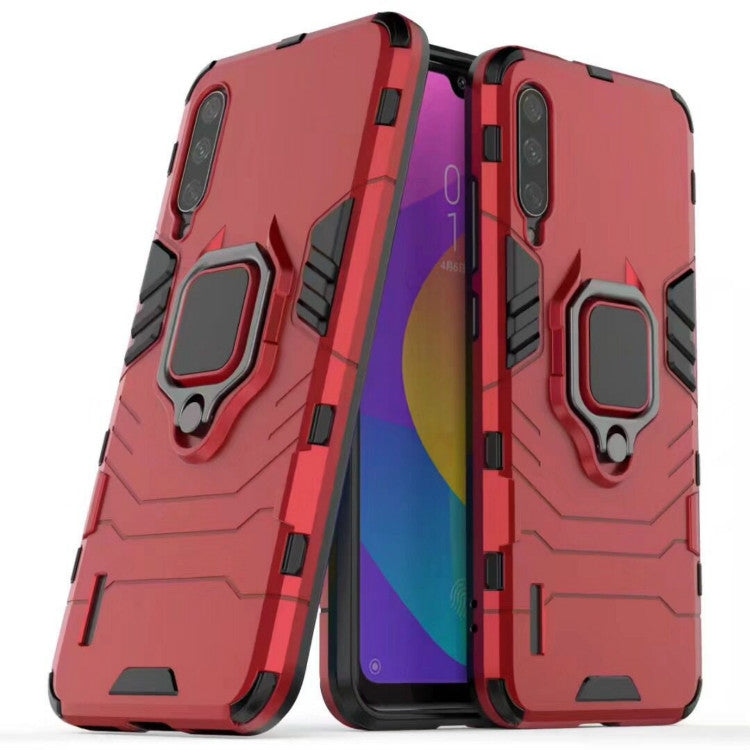 PC + TPU Shockproof Protective Case with Magnetic Ring Holder for Xiaomi Mi CC9 / A3 Lite, For Xiaomi Mi CC9 / A3 Lite