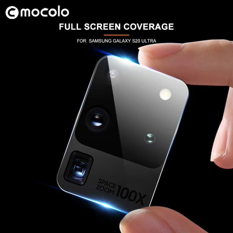 mocolo rear camera lens tempered glass film on phone back, clear glass over lenses