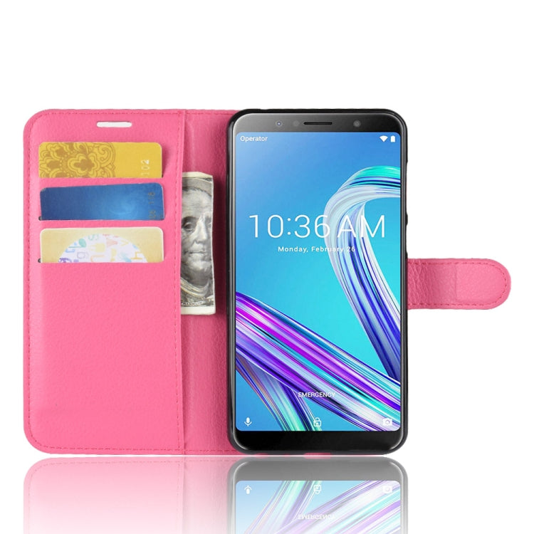 Magenta flip leather phone case with card slots and flip cover for phone
