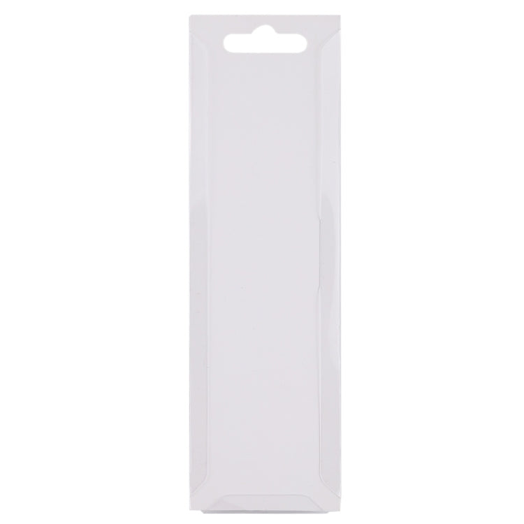 Smart watch band package sleeve, plain white, with top hang hole