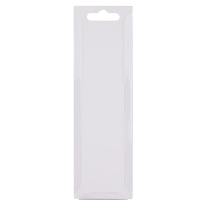 Smart watch band package sleeve, plain white, with top hang hole