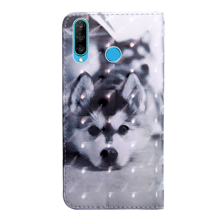 Husky face TPU phone case with card-ready wallet design and flip cover