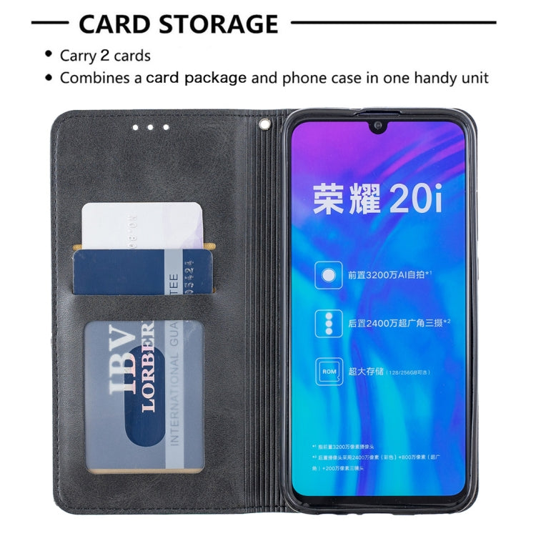 Dark gray flip phone case wallet with card slot pocket for two cards