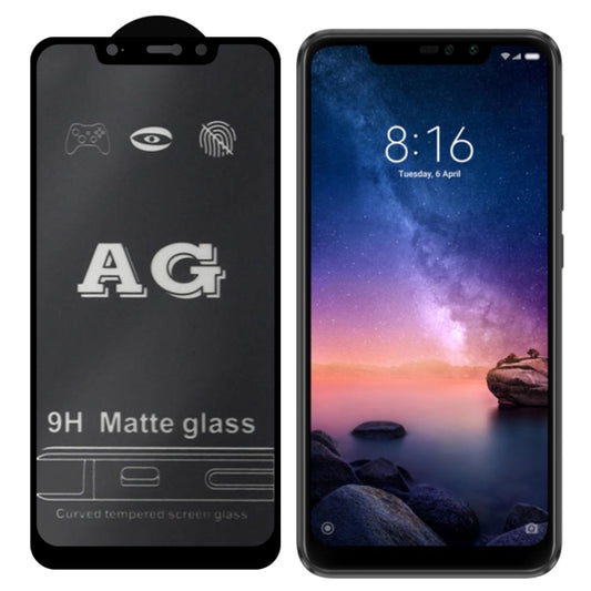 Matte frosted full-cover tempered glass screen protector for smartphone