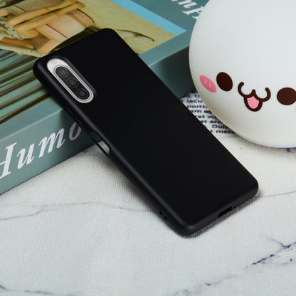 Black liquid silicone shockproof full-coverage case for Xperia 5 II with camera cutout