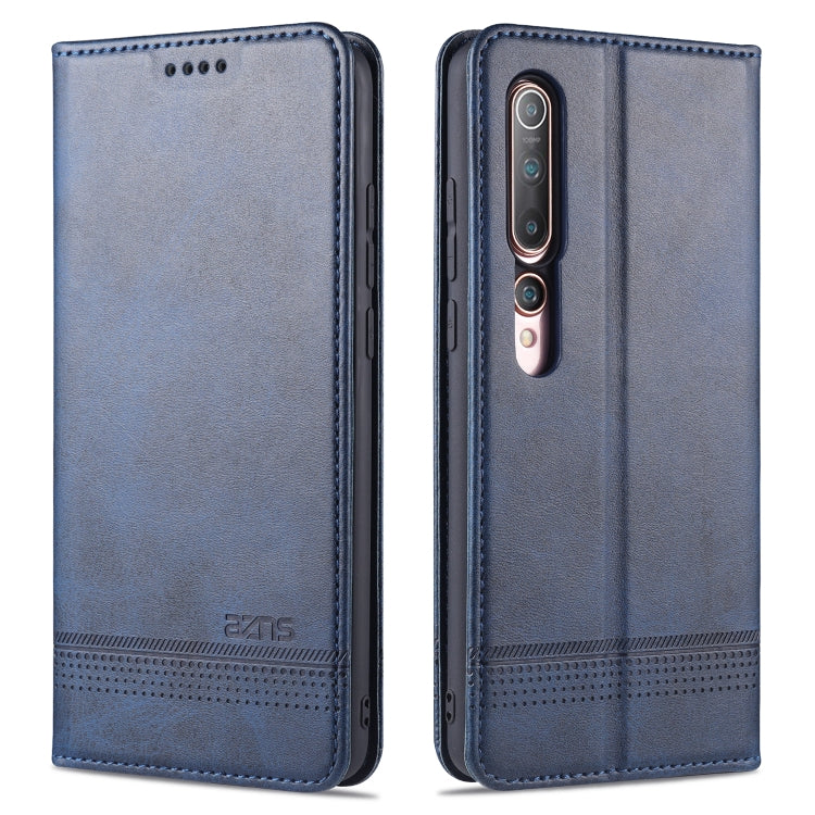 Light blue magnetic flip leather phone case with card slots and holder pocket