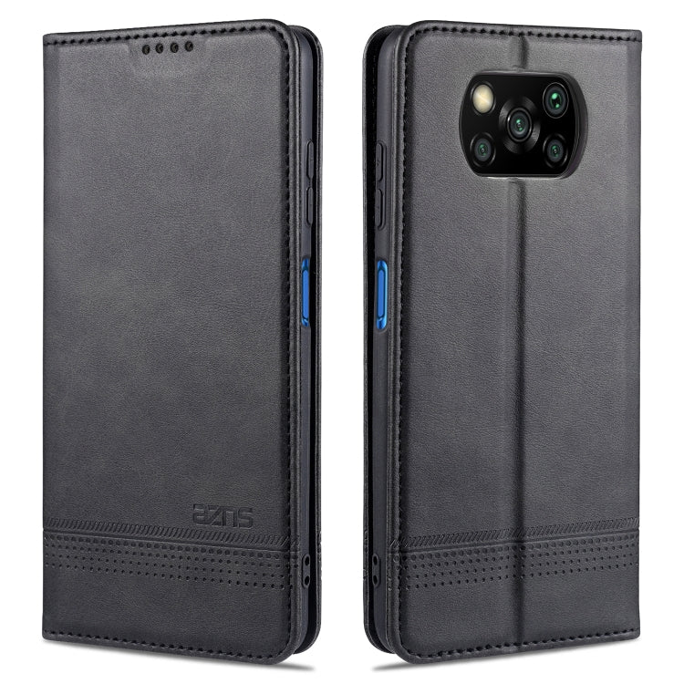Magnetic flip leather phone case with perforated trim and camera cutout