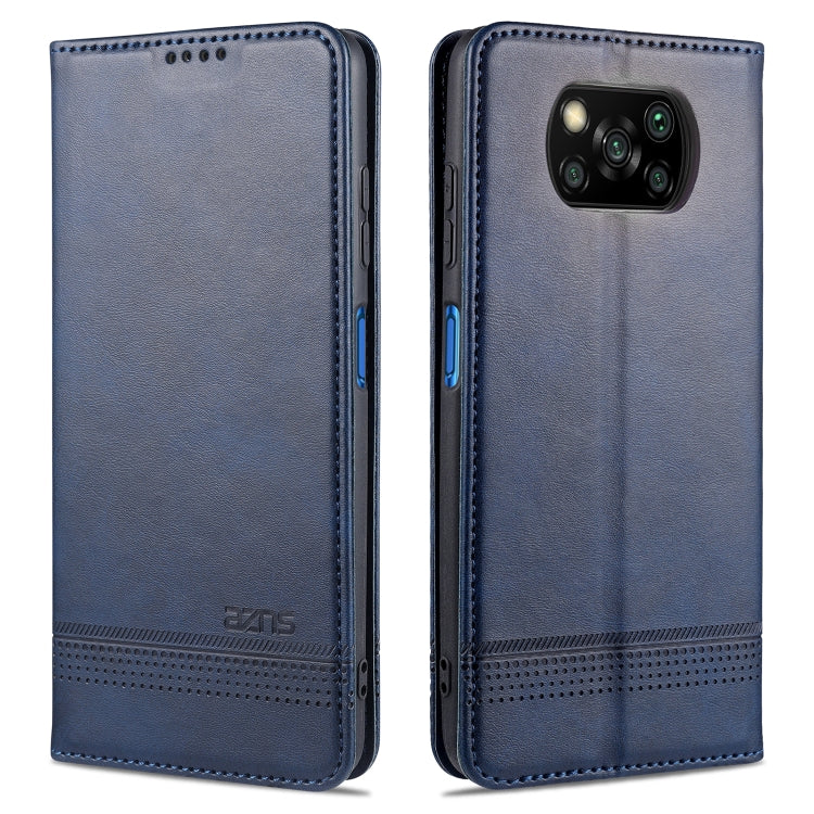 Magnetic flip leather phone case with perforated trim and camera cutout
