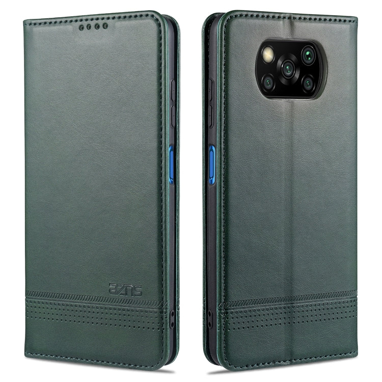 Magnetic flip leather phone case with perforated trim and camera cutout