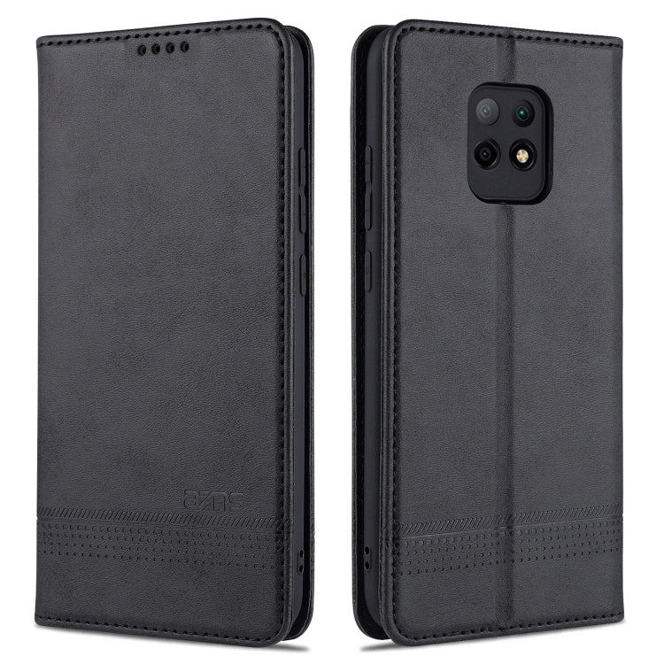 Magnetic flip leather phone case with perforated trim and camera cutout