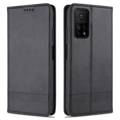 Magnetic flip leather wallet phone case with card slots, dark gray with multi-camera cutout