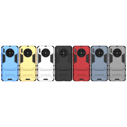 Shockproof TPU phone case with holder for Huawei Mate 30, multiple colors shown