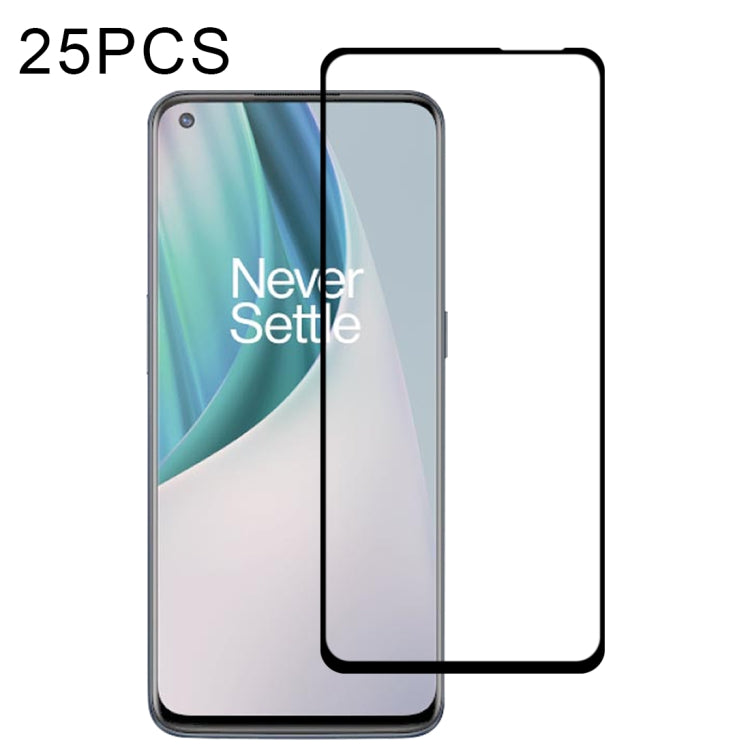 25-pack full-screen tempered glass screen protector with adhesive alignment for phone