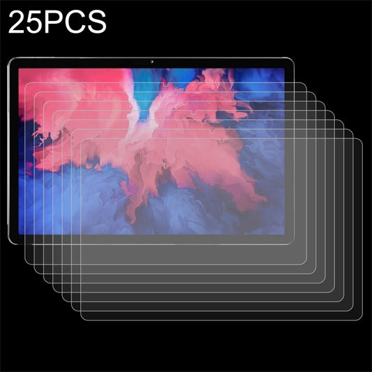 25-pack 9H tempered glass screen protector films for tablet screens