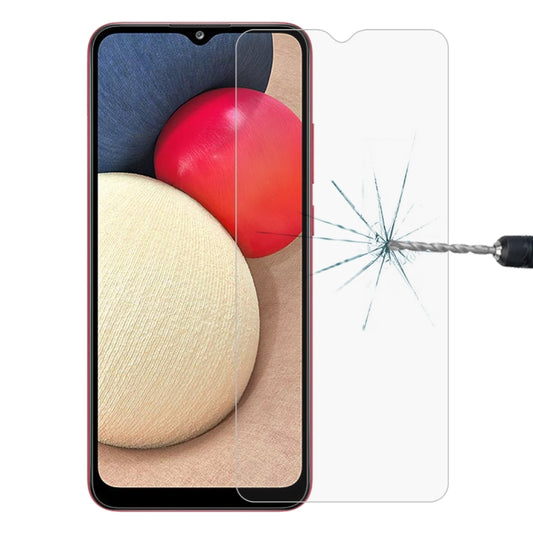 Tempered glass screen protector fitted on a smartphone with clear coverage