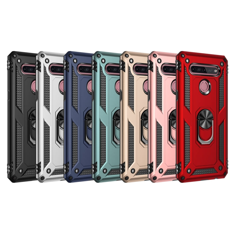 Multi-color shockproof phone case collection with rotating ring kickstand and camera guard
