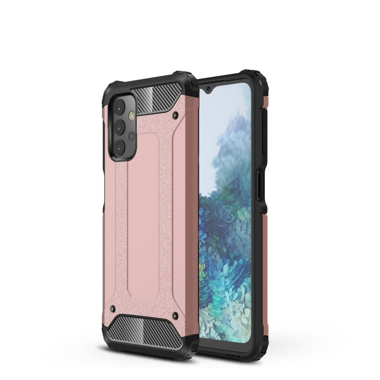 Magic Armor TPU + PC phone case in rose-gold tone with textured grip and camera cutouts