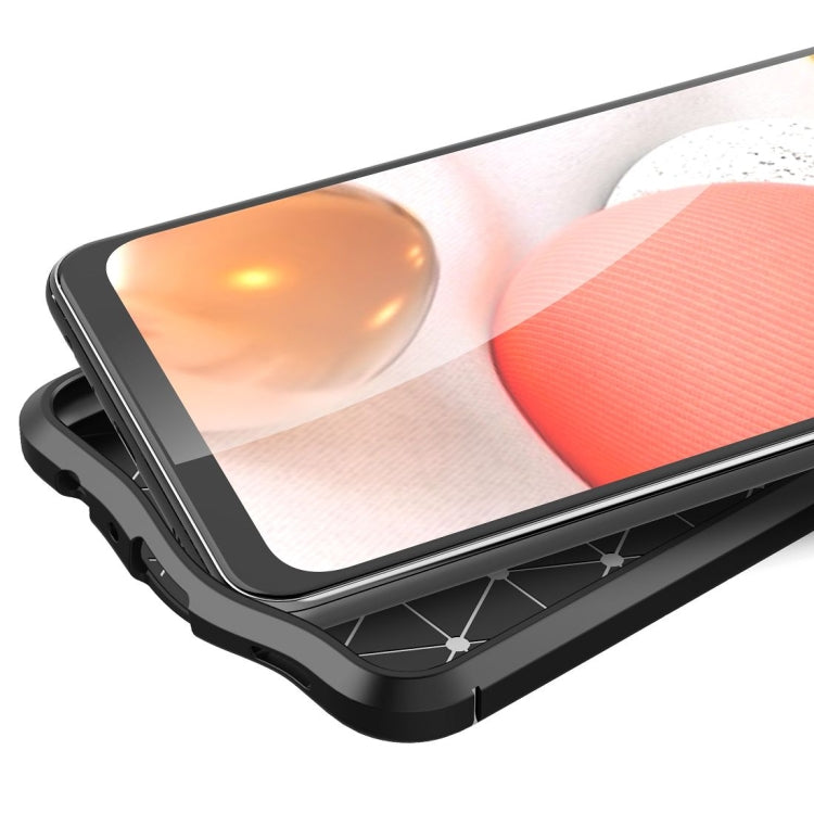 Black TPU shockproof phone case with screen-edge protection and side cutouts