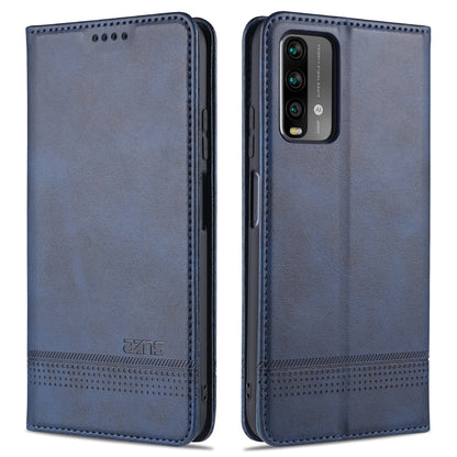 Dark blue flip leather wallet phone case with textured finish and camera cutout