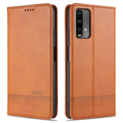 Light brown flip leather wallet phone case with textured finish and camera cutout