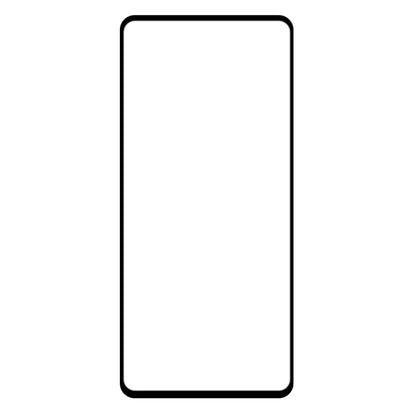 Tempered glass screen protector sheet with full-screen coverage and black border
