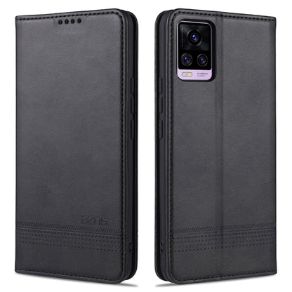 Dark gray flip leather phone case with textured finish and rear camera cutout