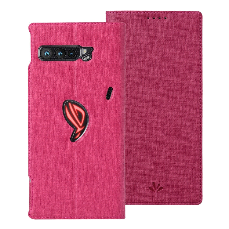 Pink horizontal flip phone case with folio cover and camera cutout